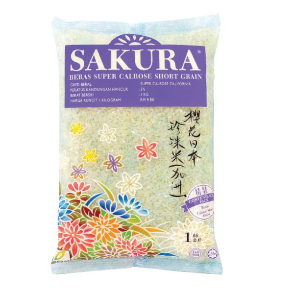 Sakura Calrose Short Grain  (1kg)